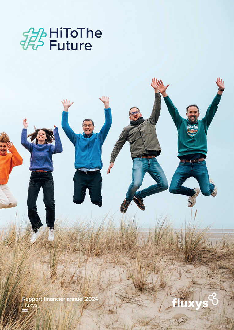 Fluxys Group rapport annuel 2024 couverture.