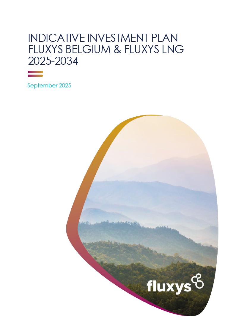 Indicative investment plan Fluxys Belgium & Fluxys LNG 2025-2034 English