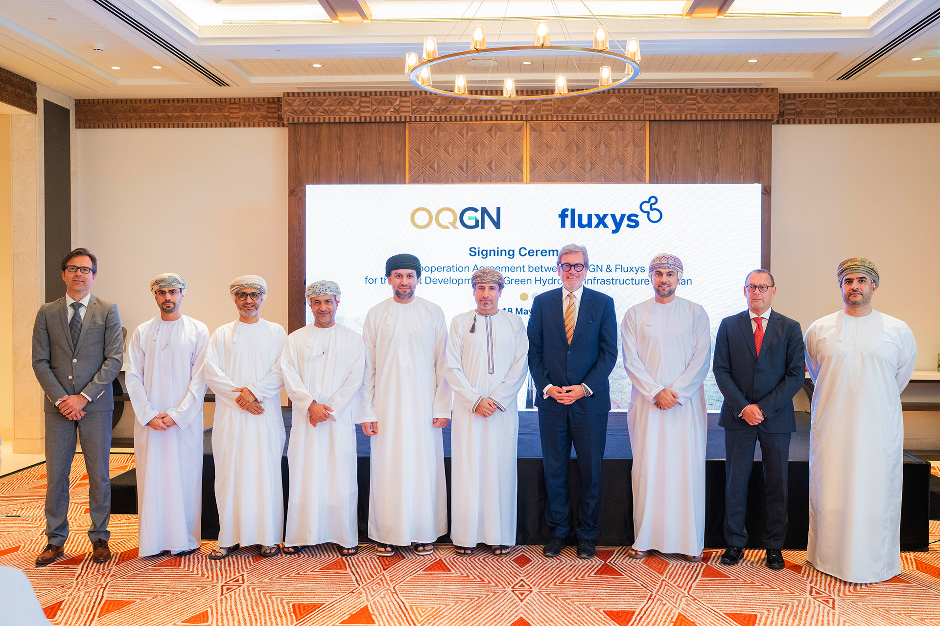 OQGN Fluxys signent un accord de coopération